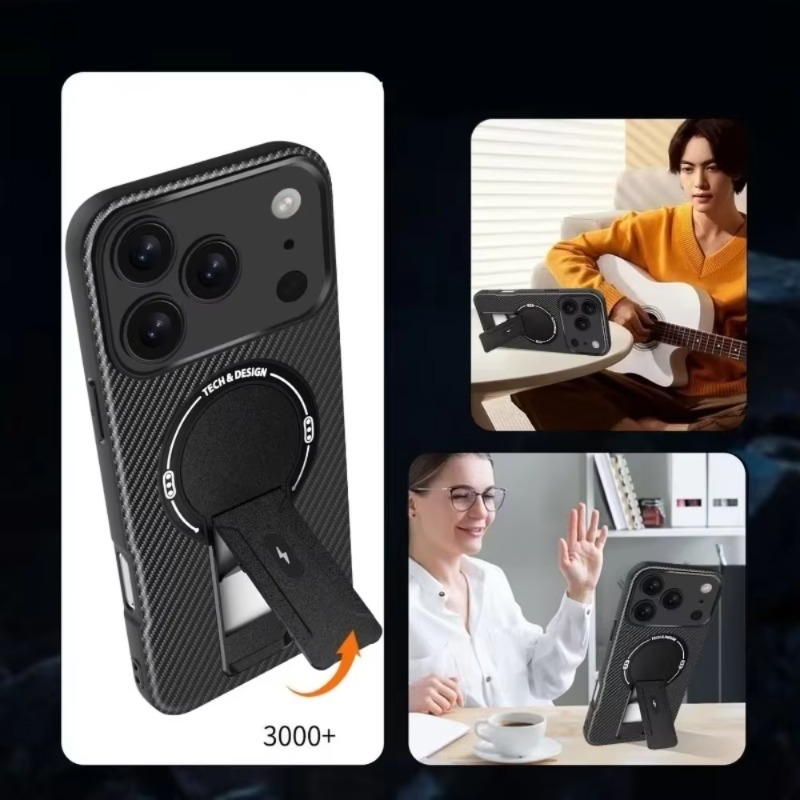 Luxury Invisible Stand Magneti - огляд і ціна Matte Hard Pc Back Case