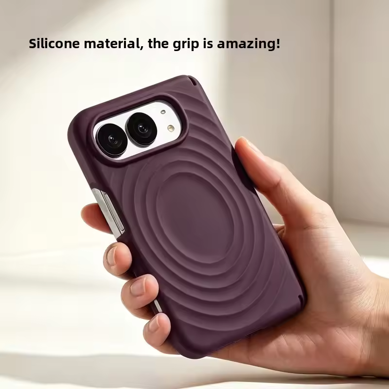 Water Ripple Liquid Silicone F - огляд і ціна Liquid Silicone Magnetic Phone Case