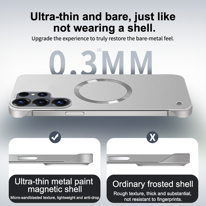 Frameless Ultra-thin Matte Lux - огляд і ціна Ultra Thin Frameless Phone Cover